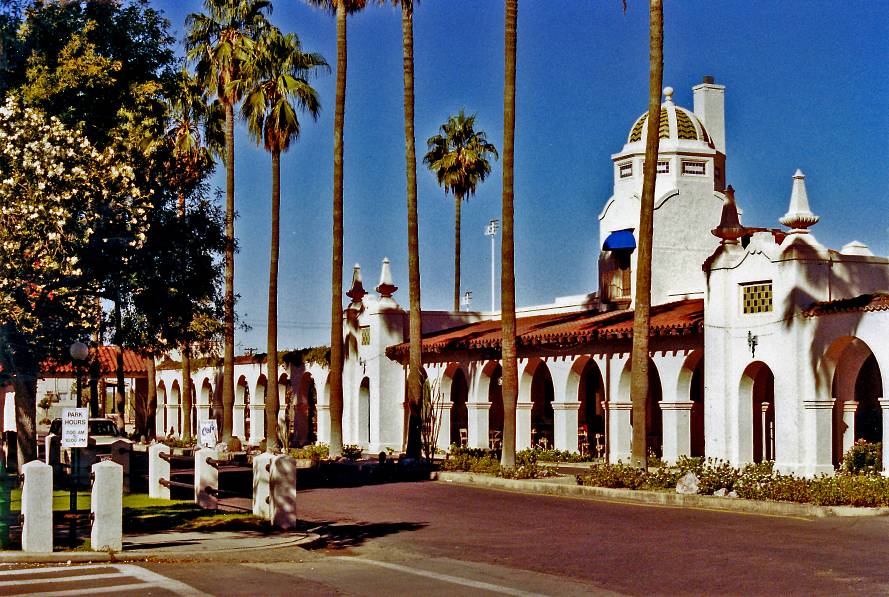 Historic Ajo Plaza in Ajo, Arizona
