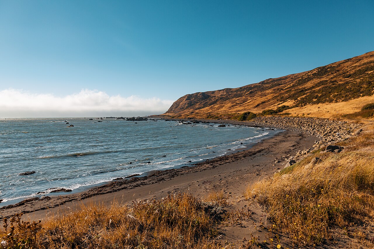 Rugged Pacific shoreline of California's Lost Coast
