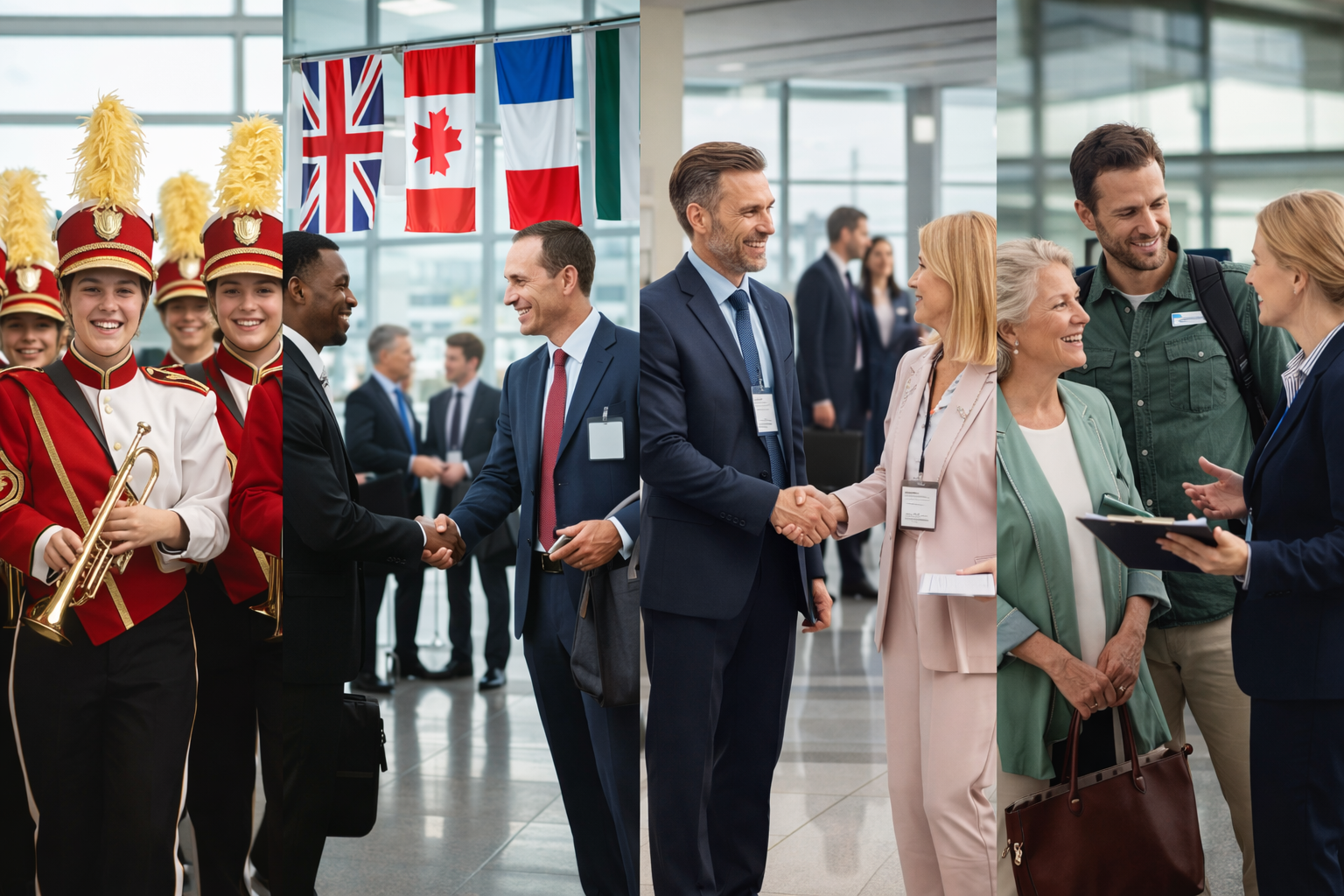 Airport meet & greet support for groups and VIP travelers