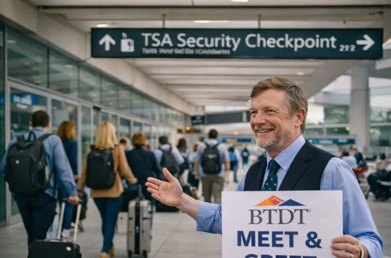 TSA security and group flow