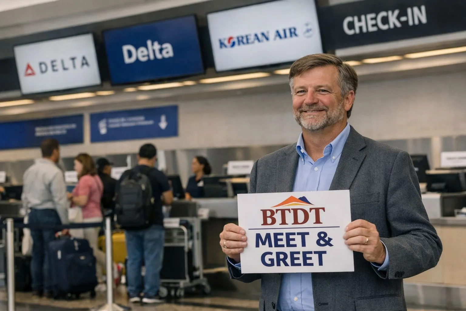 Airline check-in coordination