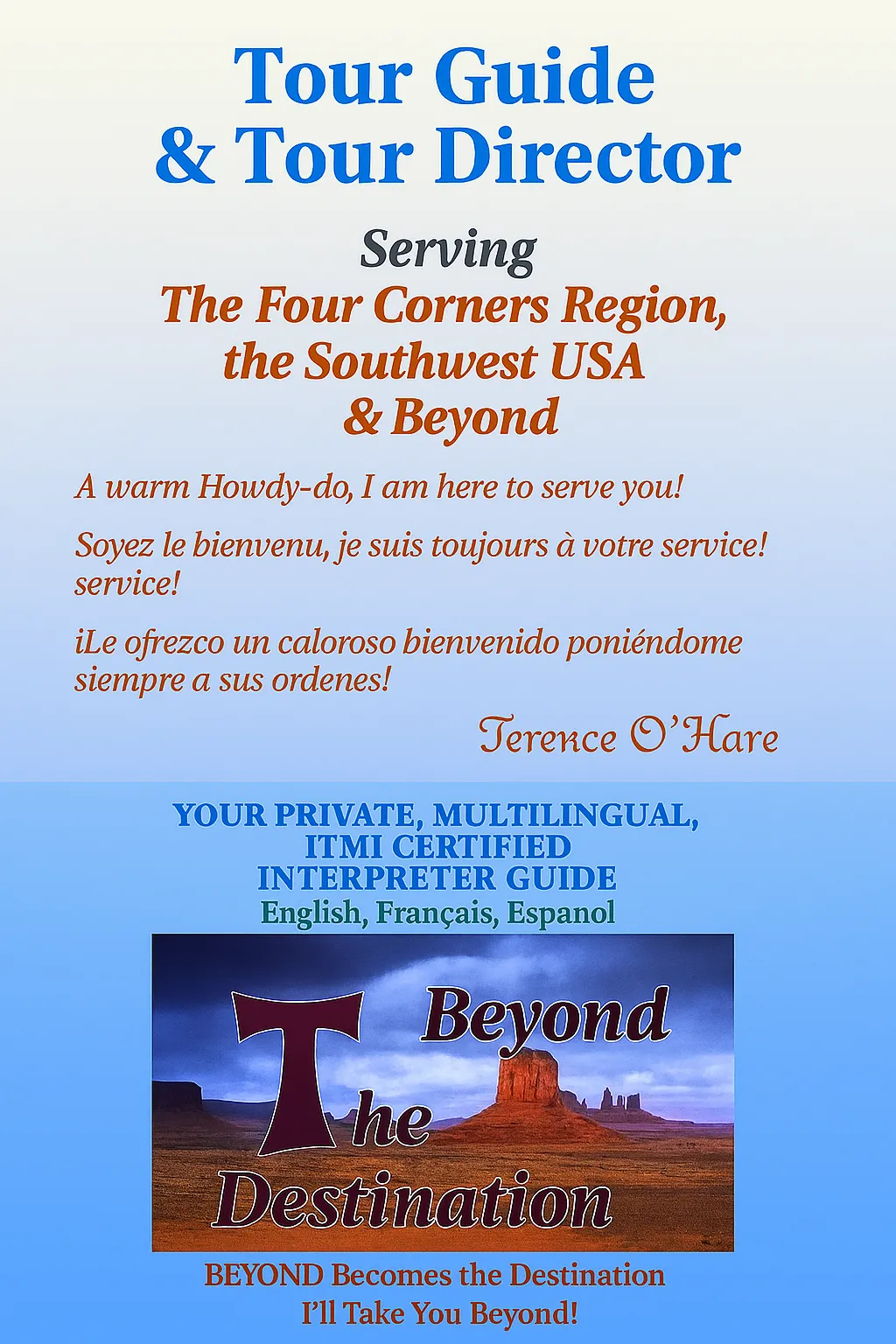 Beyond the Destination flyer preview