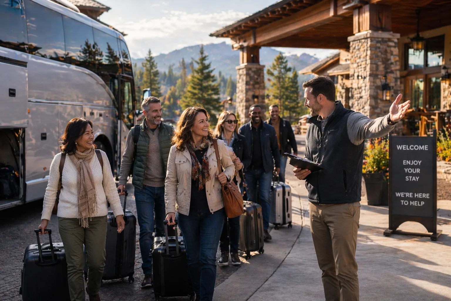 Guest experience and route design image