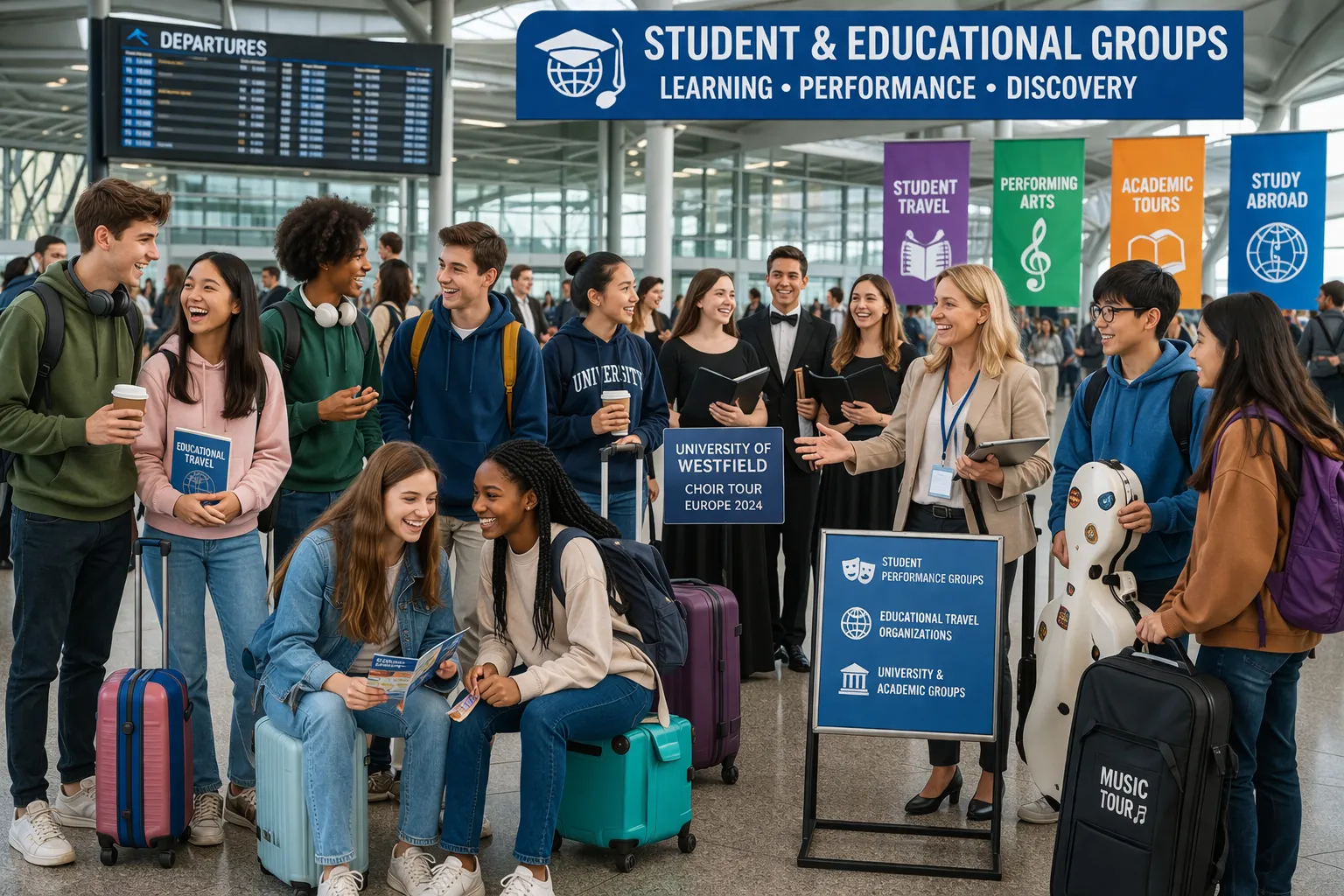 Student and educational travel groups